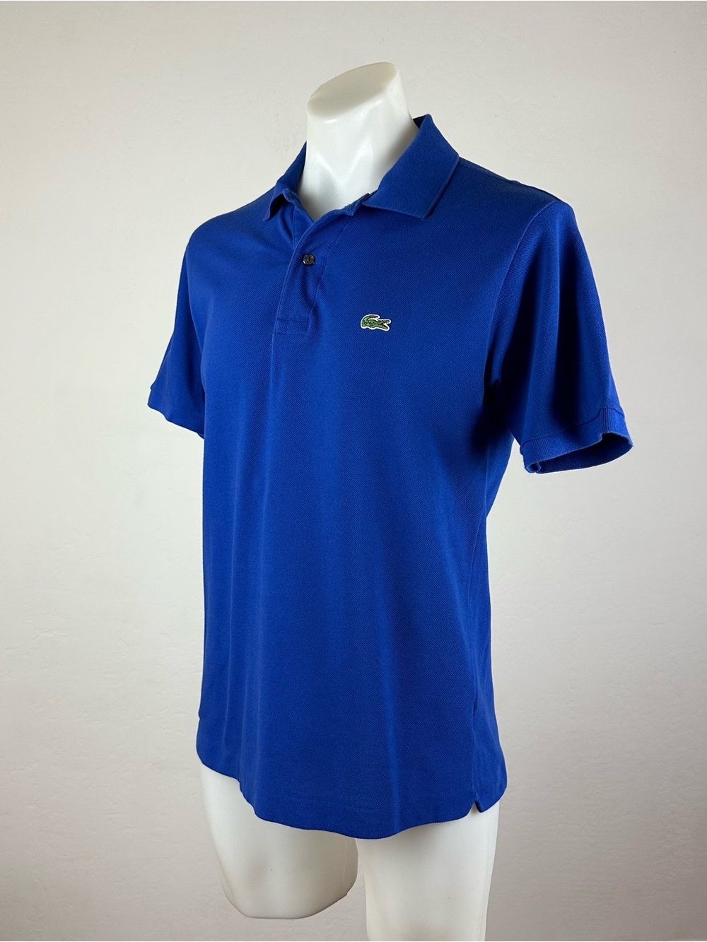 Lacoste Men's Vibrant Blue Polo Shirt with Iconic Crocodile - Picture 4 of 6